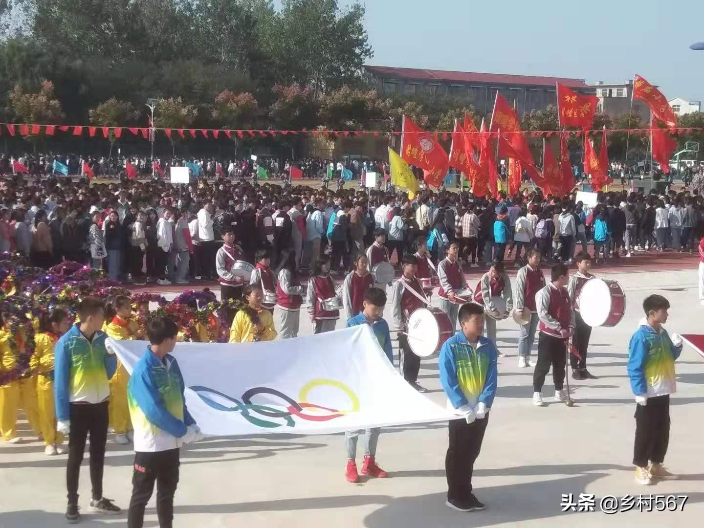 点击放大图片 来看看!利辛阚疃学区秋季田径运动会…